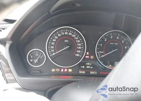 2015 BMW 328I xDrive из США, поврежденный, VIN WBA3B3G56FNR88503